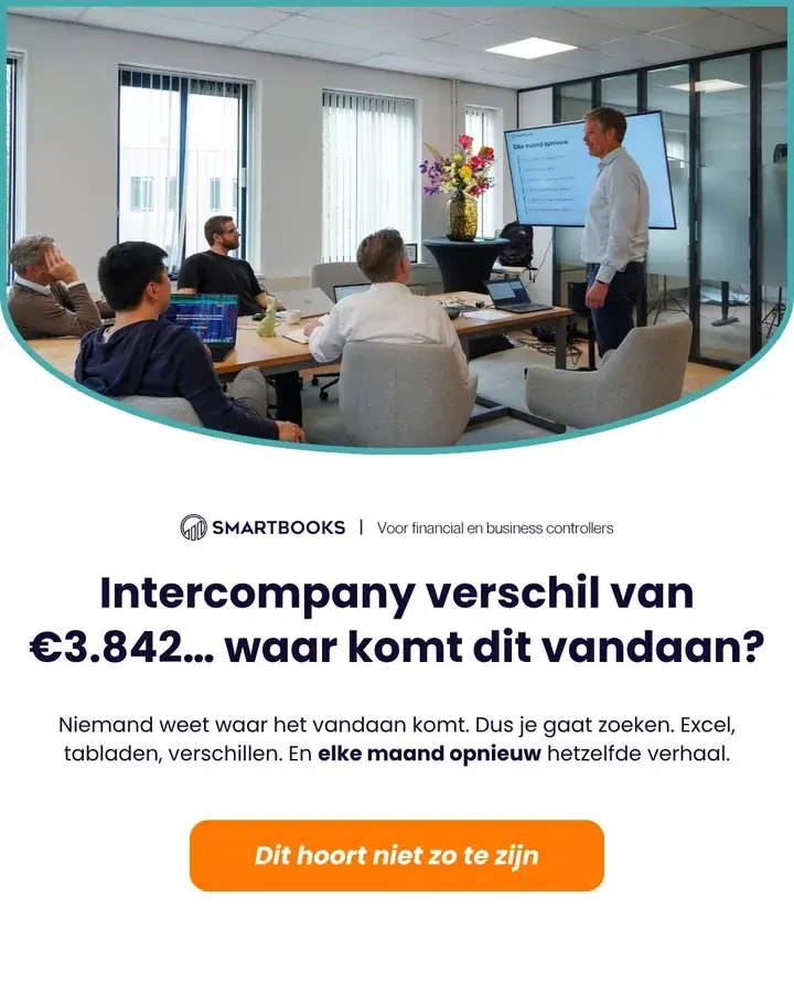 Advertentie Smartbooks over intercompany verschillen